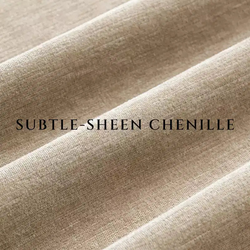 Lot de 6 chaises de salle à manger rembourrées avec accoudoirs enveloppants – Chenille, dossier incurvé, 58,4 cm L x 77,5 cm H