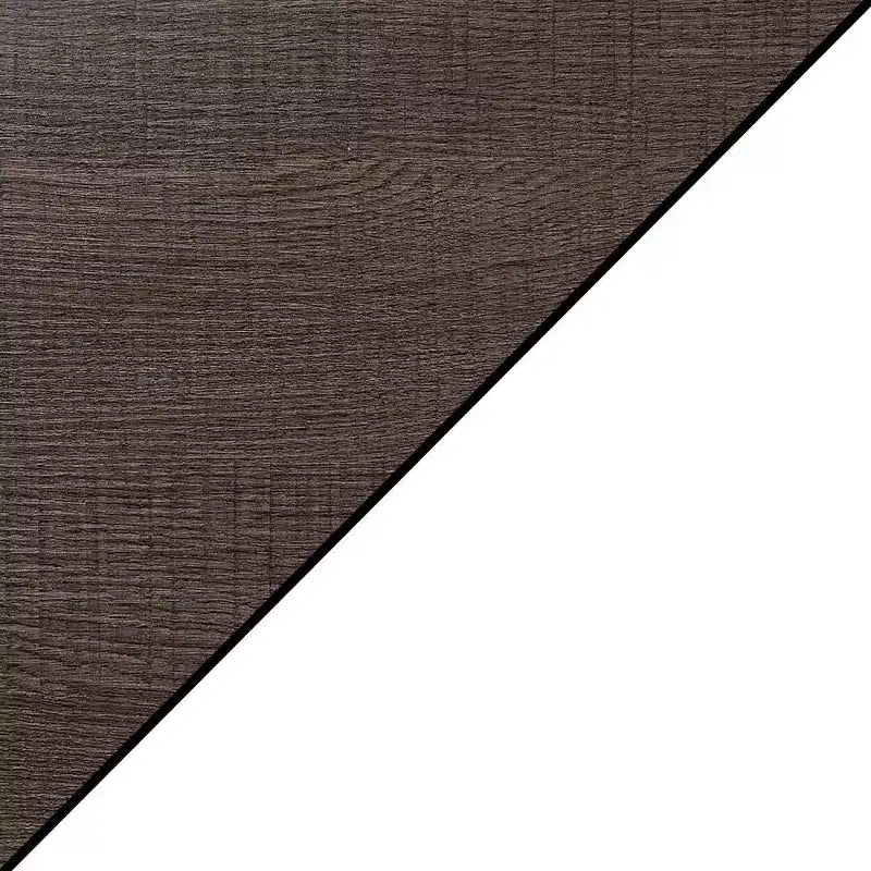 Table d'appoint en bois blanc avec 2 étagères – 60,3 cm H x 40 cm L, table de chevet compacte pour petits espaces