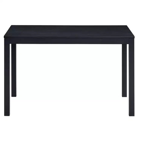HomeRoots 47 Black Wood Dining Table