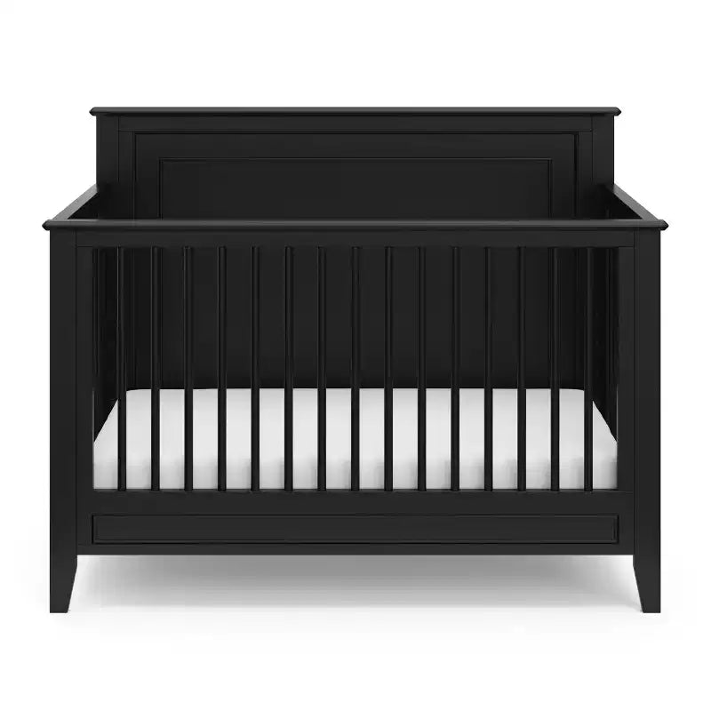 Lit de bébé convertible 5-en-1 – Se transforme en lit pour tout-petit, en lit de repos et en lit double, certifié GREENGUARD Gold