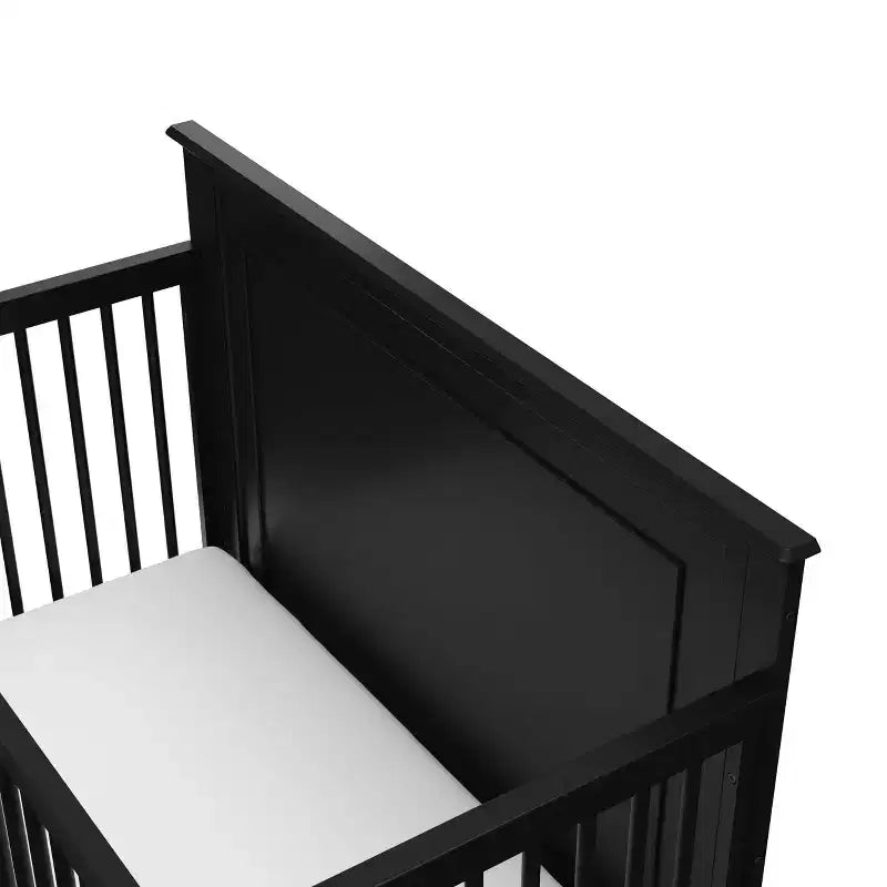 Lit de bébé convertible 5-en-1 – Se transforme en lit pour tout-petit, en lit de repos et en lit double, certifié GREENGUARD Gold