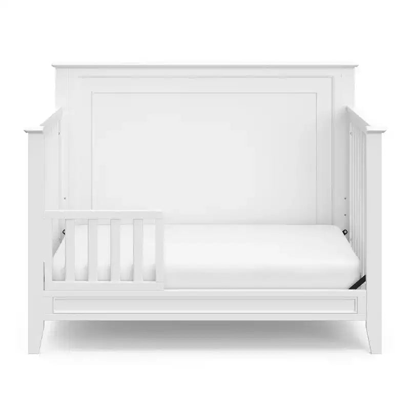 Lit de bébé convertible 5-en-1 – Se transforme en lit pour tout-petit, en lit de repos et en lit double, certifié GREENGUARD Gold