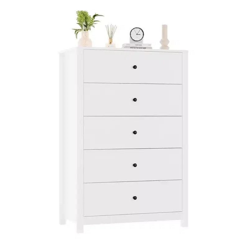 Commode - Commode de Rangement Moderne en Bois avec Tiroirs Profonds