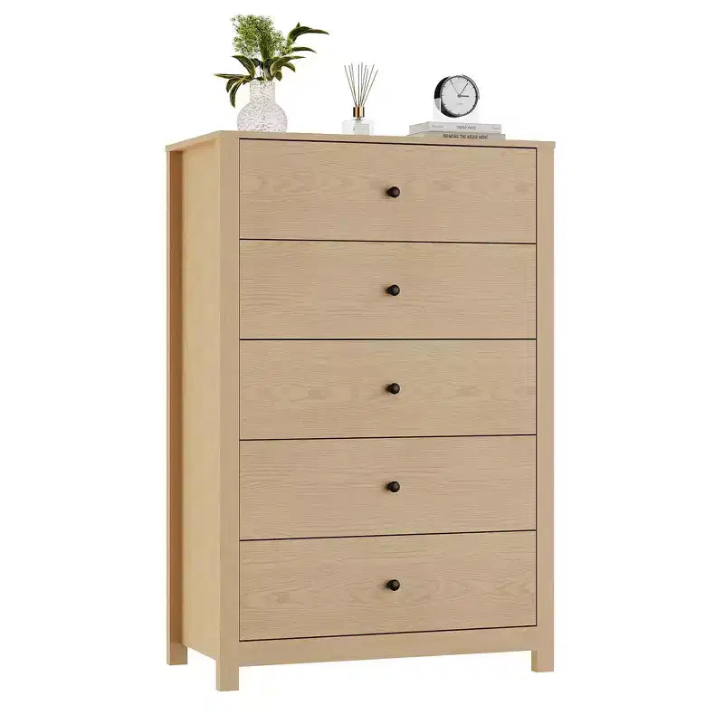 Commode - Commode de Rangement Moderne en Bois avec Tiroirs Profonds